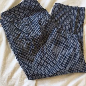 ANN TAYLOR Patterned trousers